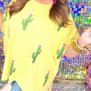 Fantastic Fawn Cactus Top